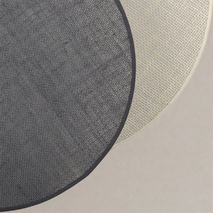 Brilagi - Wandleuchte CIRCLES 1xE27/60W/230V Durchmesser 45 cm creme/grau