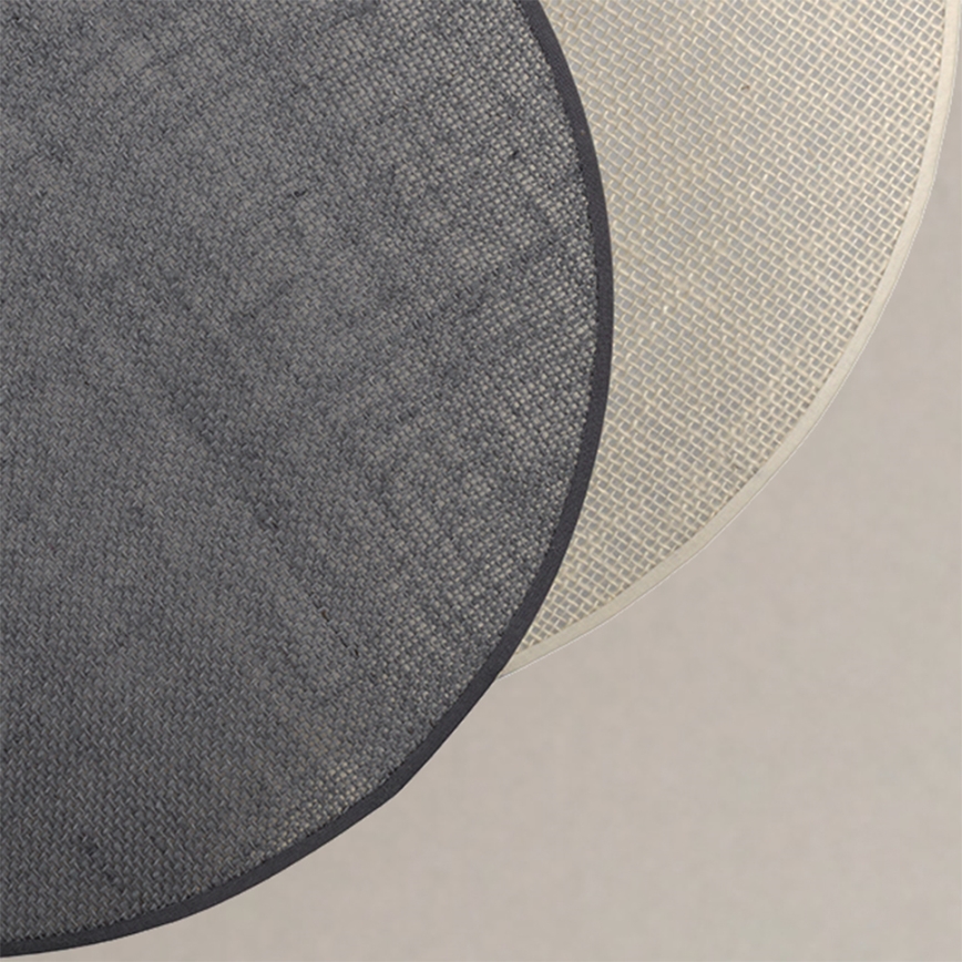 Brilagi - Wandleuchte CIRCLES 1xE27/60W/230V Durchmesser 45 cm creme/grau