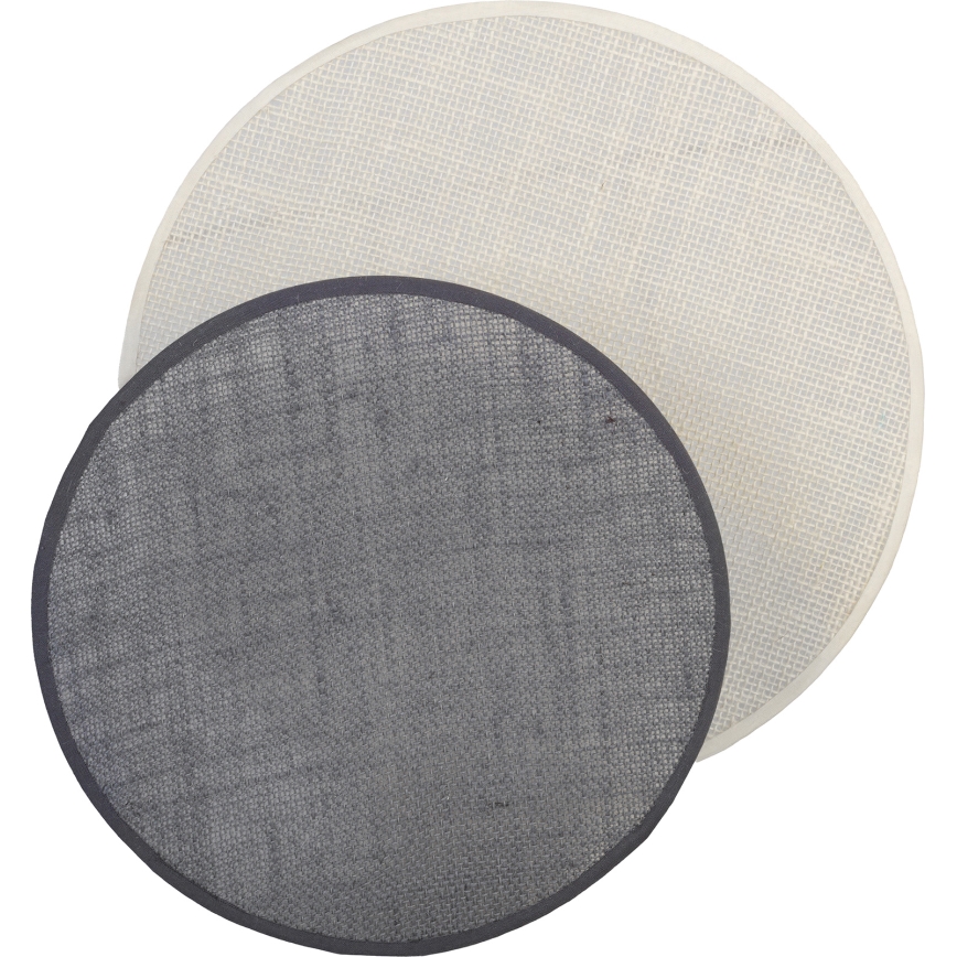 Brilagi - Wandleuchte CIRCLES 1xE27/60W/230V Ø 35 cm creme/grau