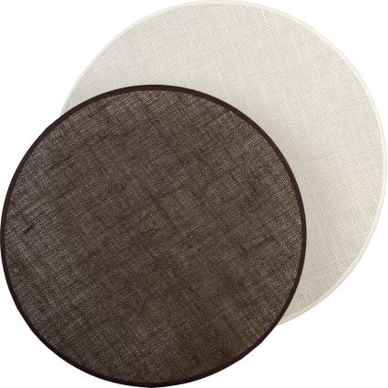 Brilagi - Wandleuchte CIRCLES 1xE27/60W/230V Ø 45 cm cremefarben/braun