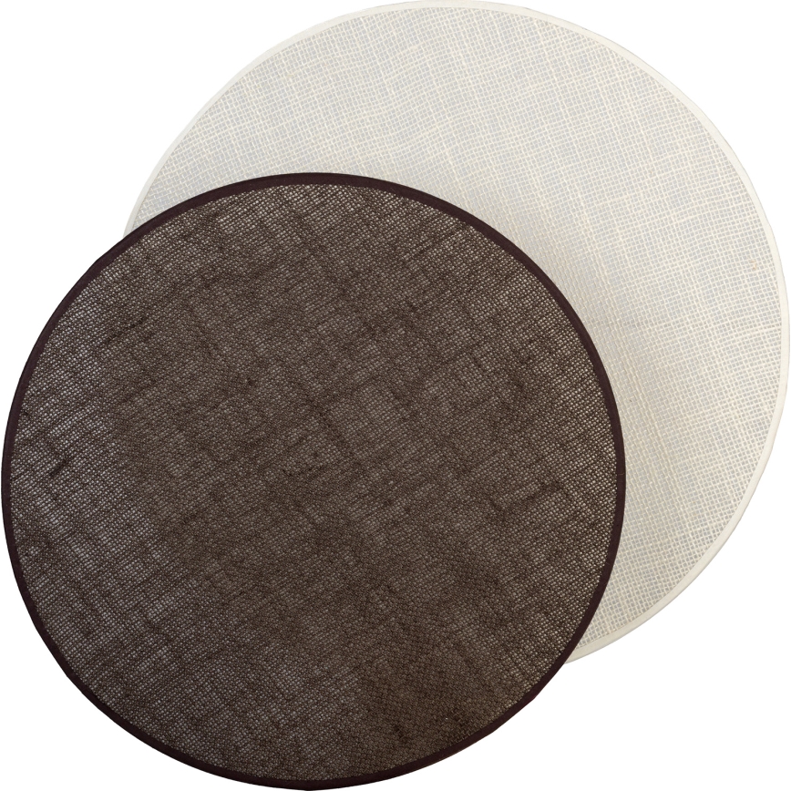 Brilagi - Wandleuchte CIRCLES 1xE27/60W/230V Ø 45 cm cremefarben/braun