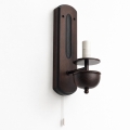 BRILAGI - Wandleuchte COTTAGE 1xE14/40W/230V Buche