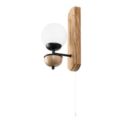 Brilagi - Wandleuchte COTTAGE 1xG9/40W/230V Eiche/weiß