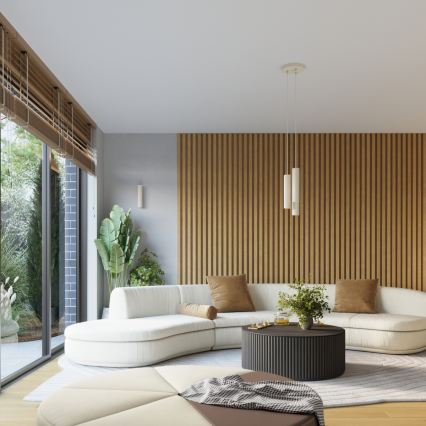 Brilagi - Wandleuchte CRESTO 1xGU10/10W/230V 10 cm cremefarben