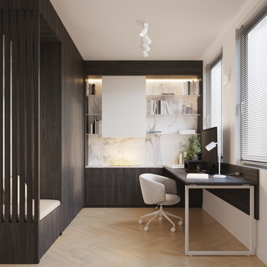 Brilagi - Wandleuchte CRESTO 1xGU10/10W/230V 10 cm weiß