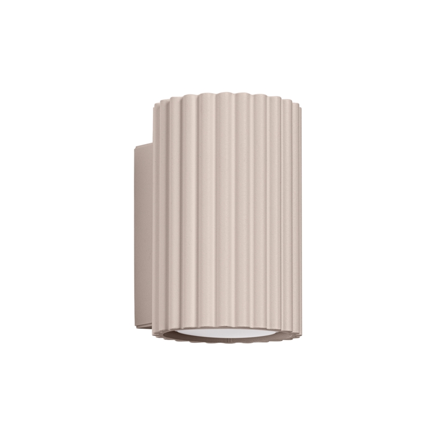 Brilagi - Wandleuchte CRESTO 2xGU10/10W/230V 10 cm taupe