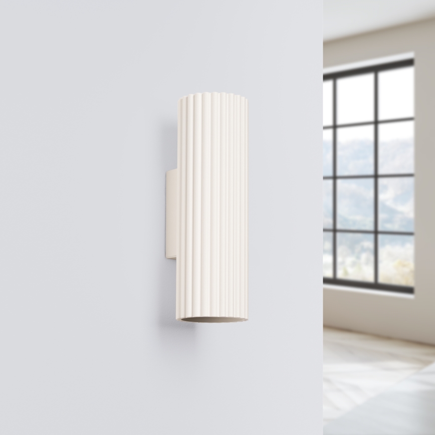 Brilagi - Wandleuchte CRESTO 2xGU10/10W/230V 20 cm cremefarben