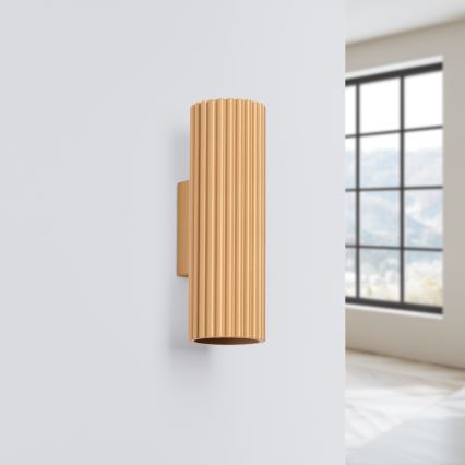 Brilagi - Wandleuchte CRESTO 2xGU10/10W/230V 20 cm golden