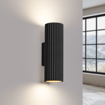 Brilagi - Wandleuchte CRESTO 2xGU10/10W/230V 20 cm schwarz