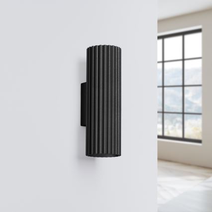 Brilagi - Wandleuchte CRESTO 2xGU10/10W/230V 20 cm schwarz