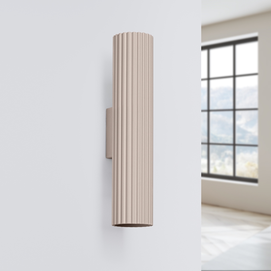 Brilagi - Wandleuchte CRESTO 2xGU10/10W/230V 20 cm taupe