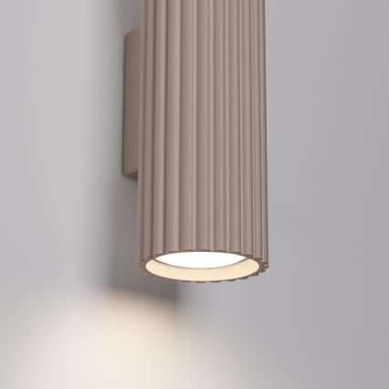 Brilagi - Wandleuchte CRESTO 2xGU10/10W/230V 20 cm taupe
