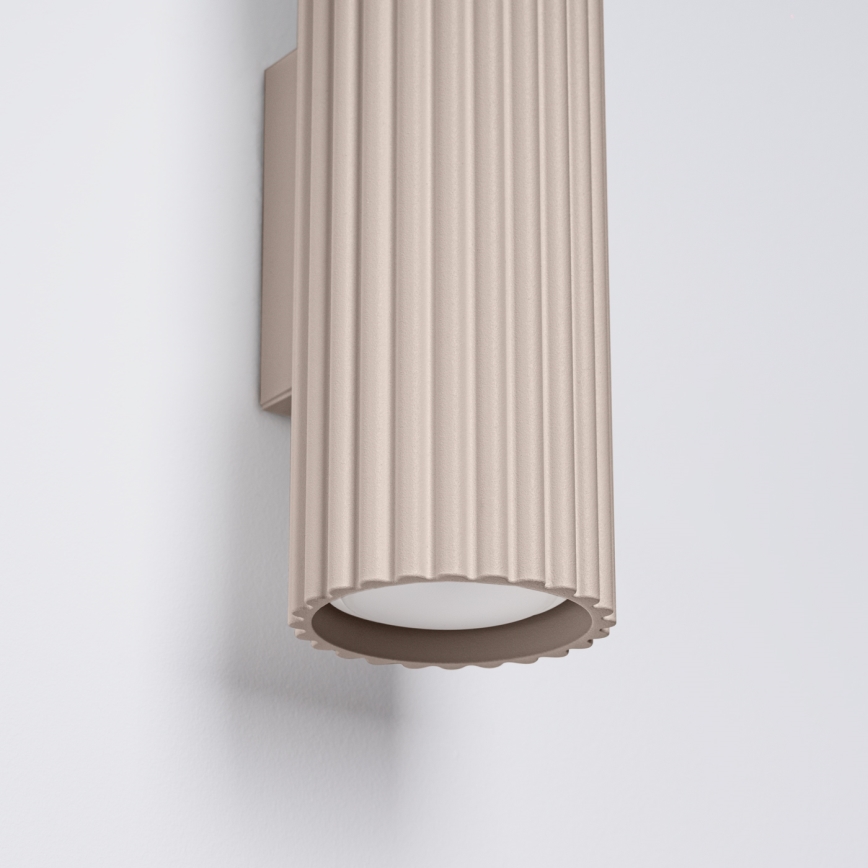 Brilagi - Wandleuchte CRESTO 2xGU10/10W/230V 20 cm taupe