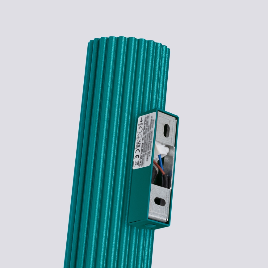 Brilagi - Wandleuchte CRESTO 2xGU10/10W/230V 30 cm türkis