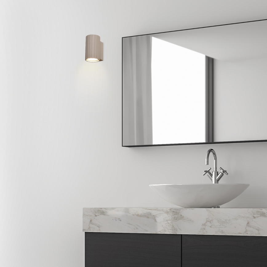 Brilagi - Wandleuchte CRISPINA 1xGU10/10W/230V 10 cm beige