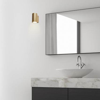 Brilagi - Wandleuchte CRISPINA 1xGU10/10W/230V 10 cm goldfarben