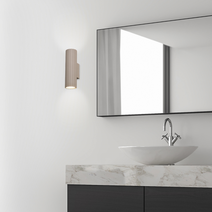 Brilagi - Wandleuchte CRISPINA 2xGU10/10W/230V 20 cm beige