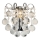 Brilagi - Wandleuchte CRYSTAL 1xE14/60W/230V glänzendes Chrom