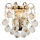 Brilagi - Wandleuchte CRYSTAL 1xE14/60W/230V golden