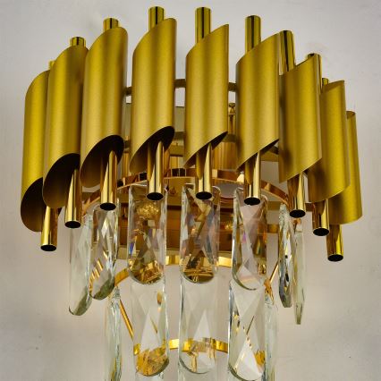 Brilagi - Wandleuchte ECLIPSE 2xE14/10W/230V goldfarben