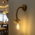 BRILAGI - Wandleuchte KOS 1xE27/60W/230V Buche