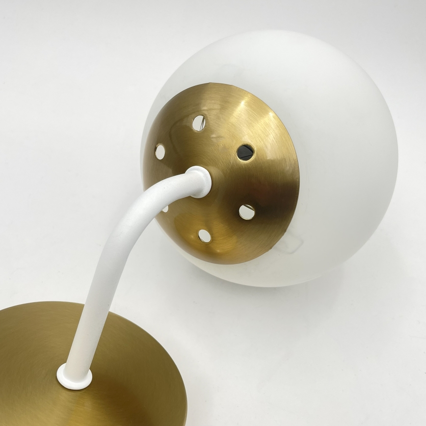 Brilagi - Wandleuchte MALIVA 1xE14/15W/230V gold/weiß