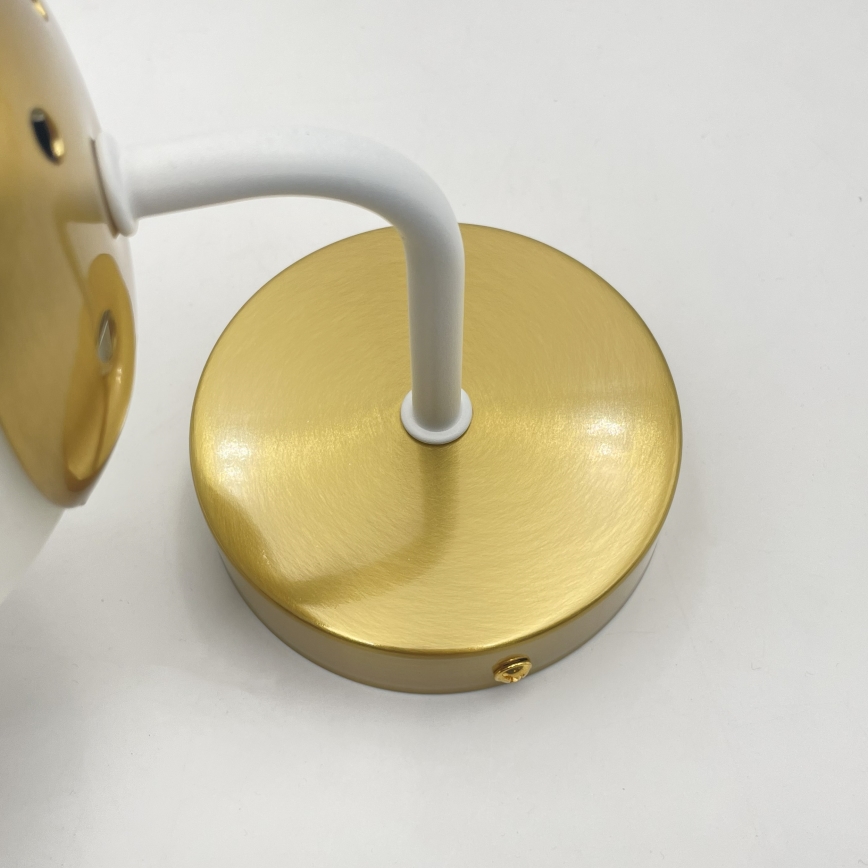 Brilagi - Wandleuchte MALIVA 1xE14/15W/230V gold/weiß