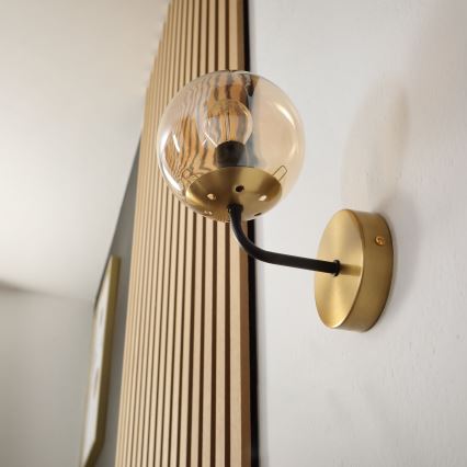 Brilagi - Wandleuchte MALIVA 1xE14/15W/230V goldfarben