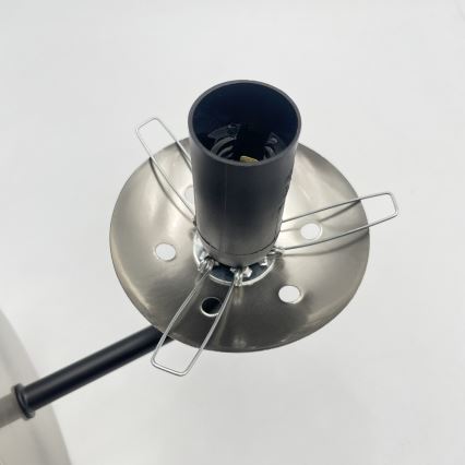 Brilagi - Wandleuchte MALIVA 1xE14/15W/230V mattchrom/rauchglas