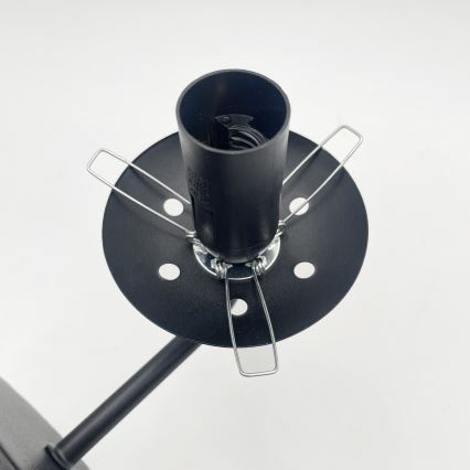 Brilagi - Wandleuchte MALIVA 1xE14/15W/230V schwarz/rauchfarben