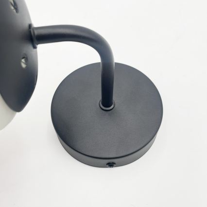 Brilagi - Wandleuchte MALIVA 1xE14/15W/230V schwarz/weiß