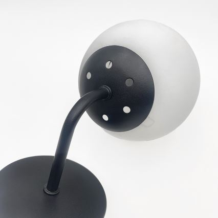 Brilagi - Wandleuchte MALIVA 1xE14/15W/230V schwarz/weiß