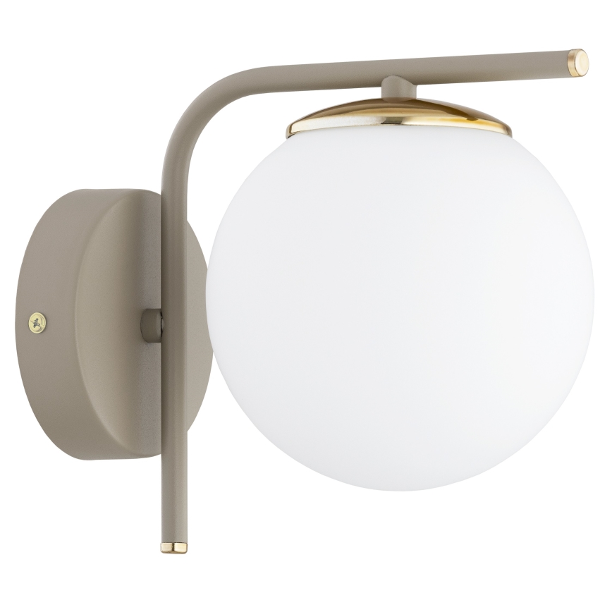 Brilagi - Wandleuchte MILO ECRU 1xE27/60W/230V beige/gold