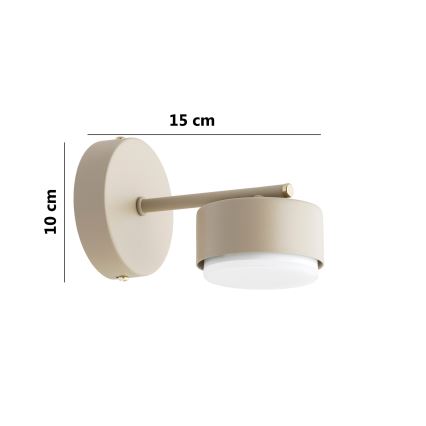 Brilagi - Wandleuchte MONO 1xGX53/12W/230V beige