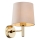 Brilagi - Wandleuchte MONTE 1xE27/15W/230V beige/goldfarben