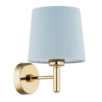 Brilagi - Wandleuchte MONTE 1xE27/15W/230V blau/gold