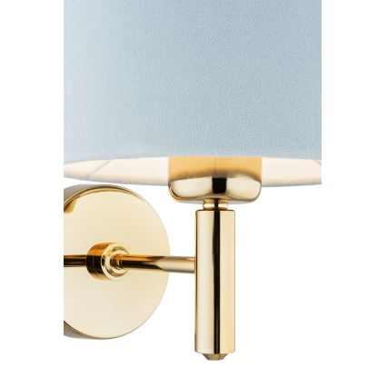 Brilagi - Wandleuchte MONTE 1xE27/15W/230V blau/gold