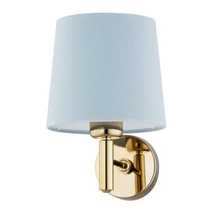 Brilagi - Wandleuchte MONTE 1xE27/15W/230V blau/gold