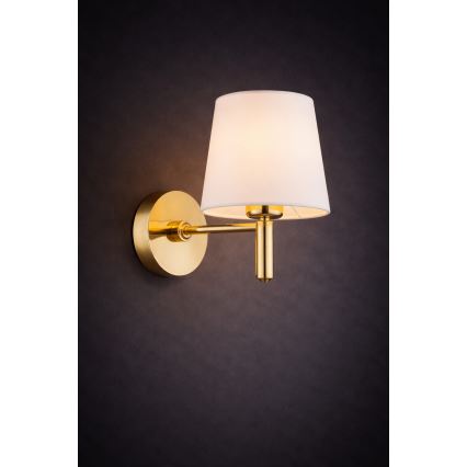 Brilagi - Wandleuchte MONTE 1xE27/15W/230V creme/gold