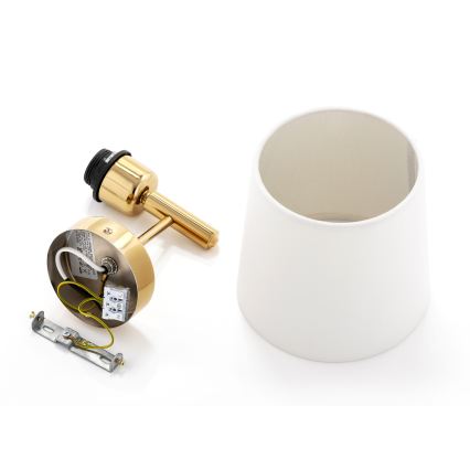 Brilagi - Wandleuchte MONTE 1xE27/15W/230V creme/gold
