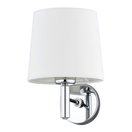 Brilagi - Wandleuchte MONTE 1xE27/60W/230V cremefarben/hochglanzchrom