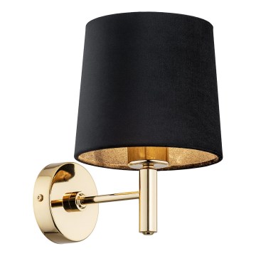 Brilagi - Wandleuchte MONTE 1xE27/60W/230V schwarz/gold