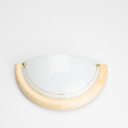 Brilagi - Wandleuchte ORBIS 1x E27/60W/230V 30 cm Kiefer