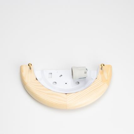 Brilagi - Wandleuchte ORBIS 1x E27/60W/230V 30 cm Kiefer