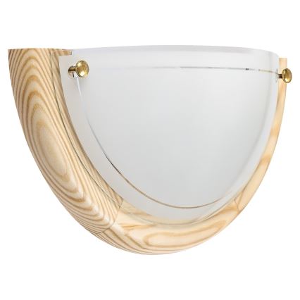 Brilagi - Wandleuchte ORBIS 1x E27/60W/230V 30 cm Kiefer