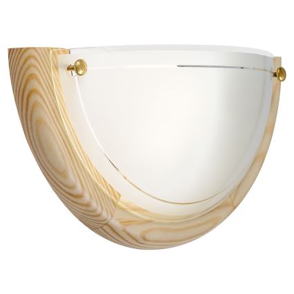 Brilagi - Wandleuchte ORBIS 1x E27/60W/230V 30 cm Kiefer