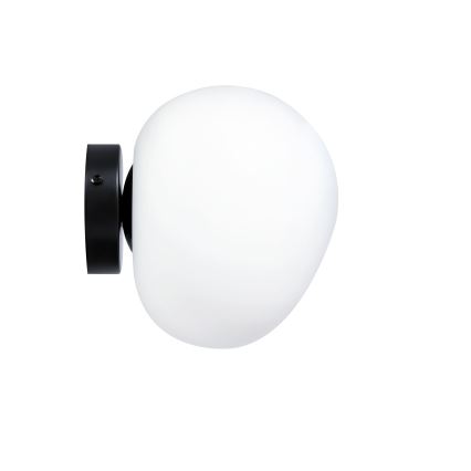 BRILAGI - Wandleuchte PEBBLES 1xE27/40W/230V Ø 20 cm schwarz