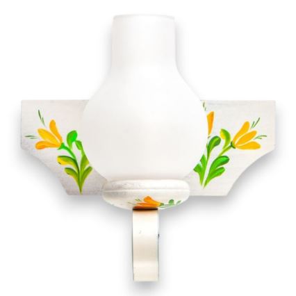 Brilagi - Wandleuchte QUEEN 1xE14/40W/230V Buche/cremefarben