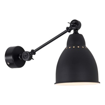 Brilagi - Wandleuchte QUILL 1xE27/40W/230V 40 cm schwarz