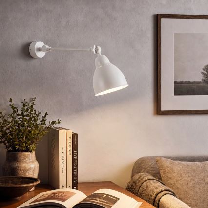 BRILAGI - Wandleuchte QUILL 1xE27/40W/230V 40 cm weiß